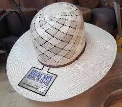 Biggar Straw Hat: Patchwork - Hats by Bru