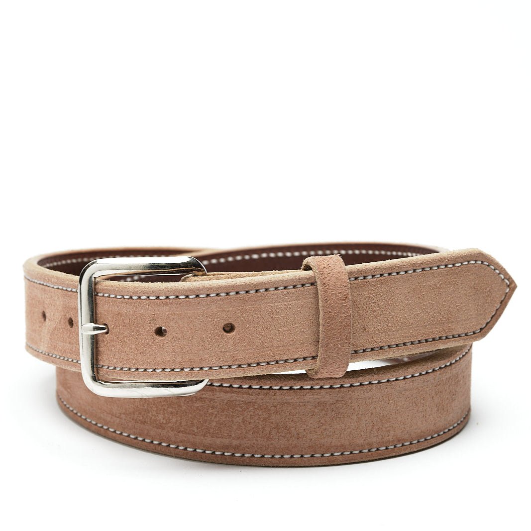 Chocolate Roughout Belt - Hats by Bru