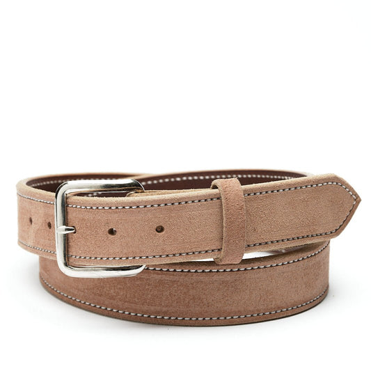 Chocolate Roughout Belt - Hats by Bru