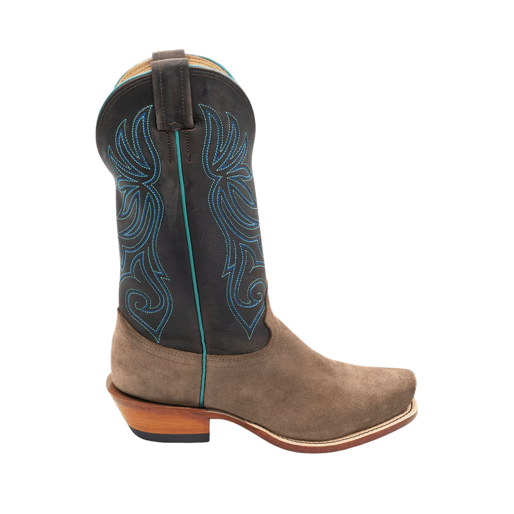 Fenoglio Boot Co. Chocolate Fuji Roughout w/Chocolate Fuji No. 15291217 - Hats by Bru