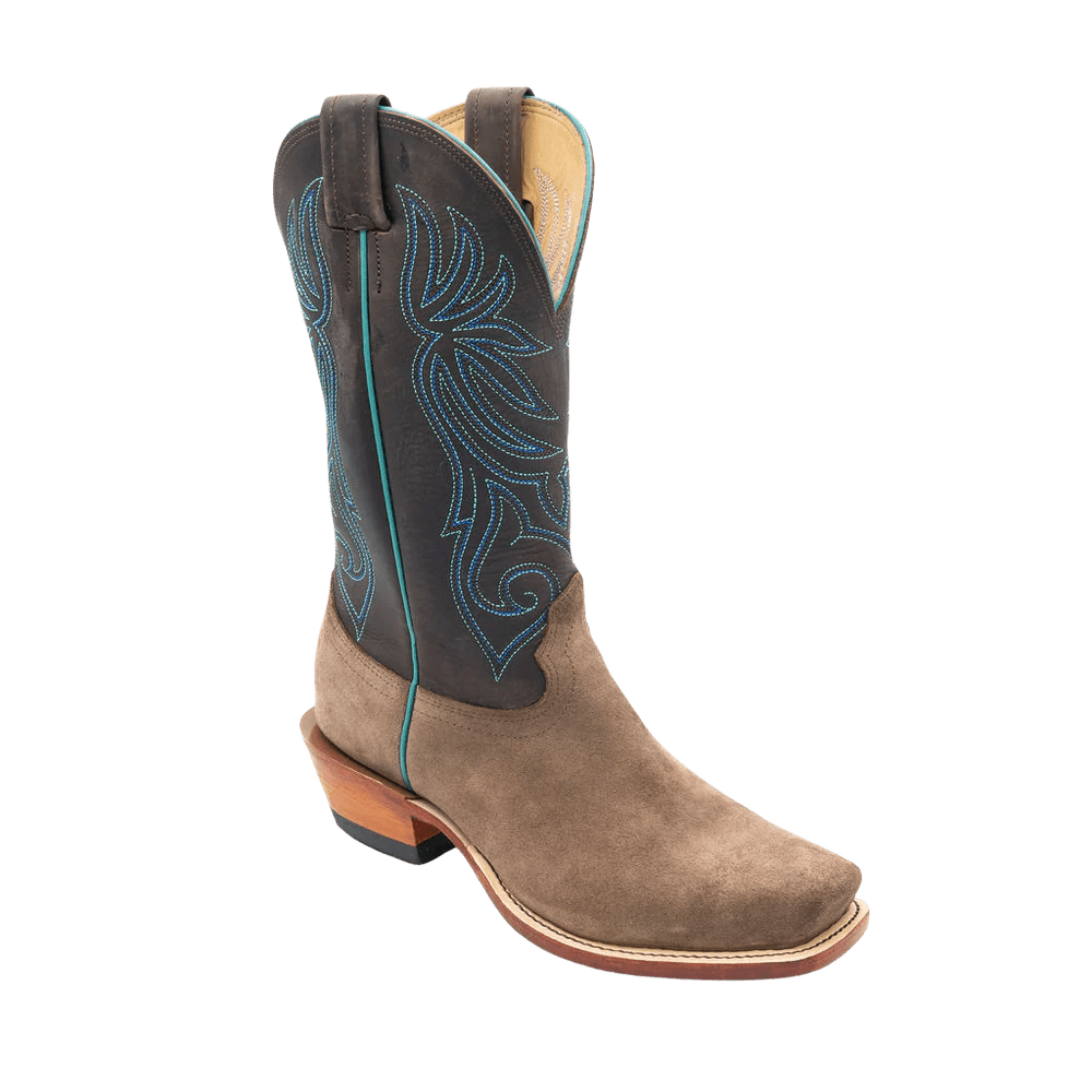 Fenoglio Boot Co. Chocolate Fuji Roughout w/Chocolate Fuji No. 15291217 - Hats by Bru