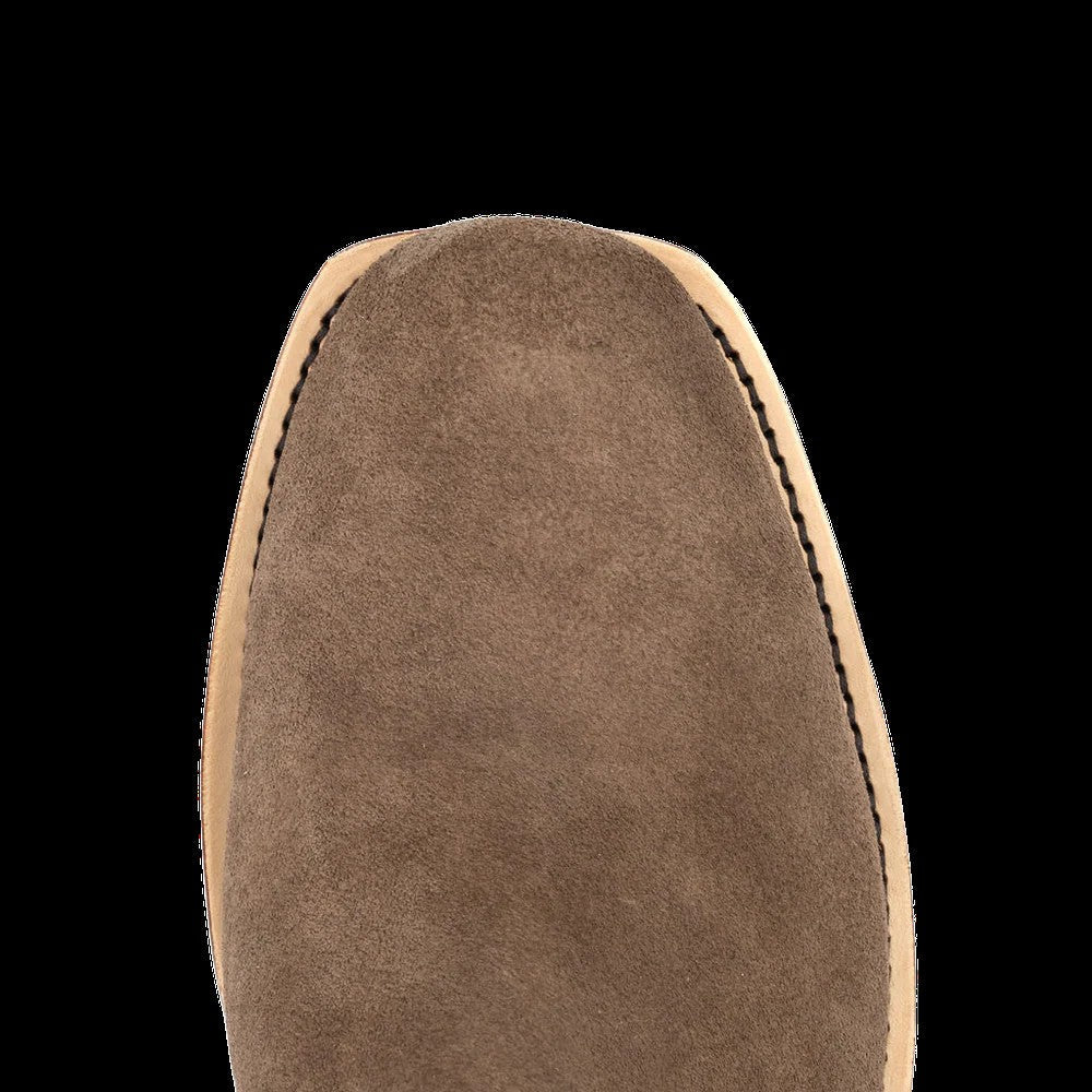 Fenoglio Boot Co. Chocolate Fuji Roughout w/Chocolate Fuji No. 15291217 - Hats by Bru