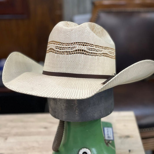 Preshaped Bangora Straw Hat - Hats by Bru