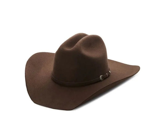 Preshaped Wool Felt Hat (Chocolate) - Hats by Bru