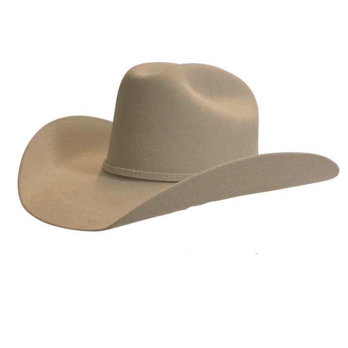 Preshaped Wool Felt Hat (Tan) - Hats by Bru