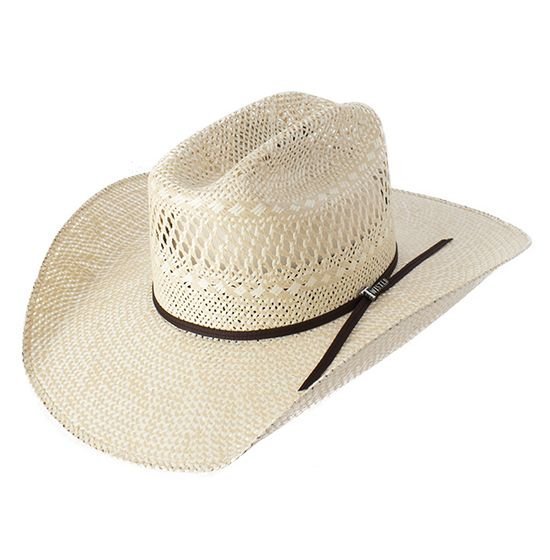 Twister Two - Tone Twisted Weave Straw Hat 4 1/2" Brim - Hats by Bru