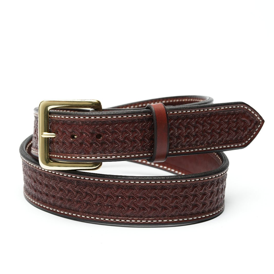 Western Chocolate Spider Belt - Hats by Bru